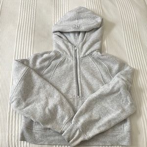 Lululemon Gray Scuba Hoodie